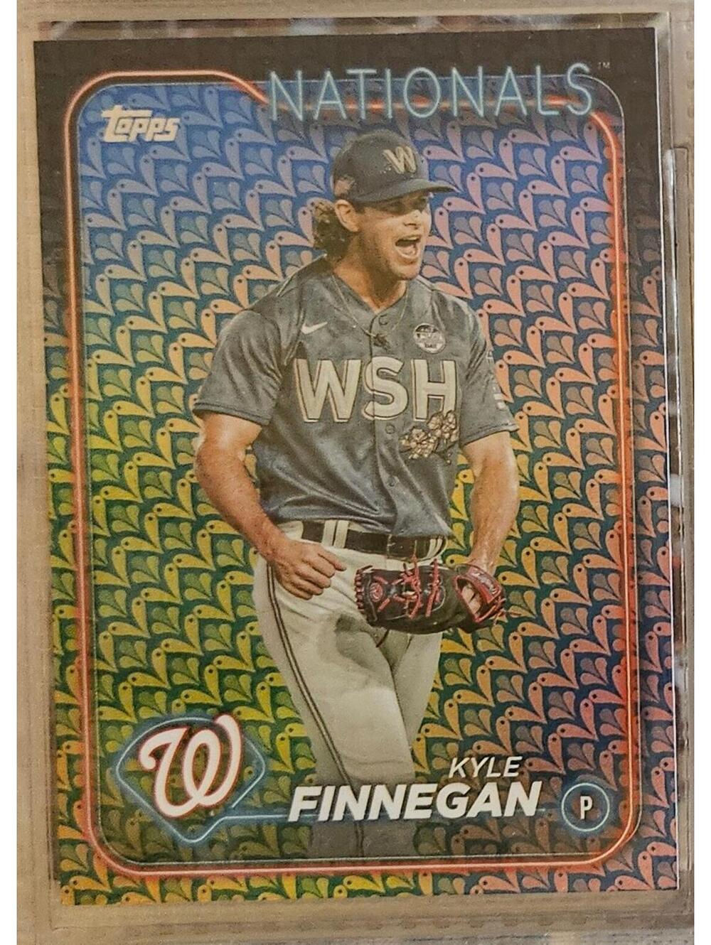 Kyle Finnegan - 2024 TOPPS SERIES Easter Foil Insert #153 Washington Nationals